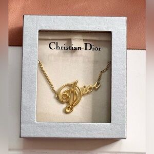 Vintage Dior Gold Necklace